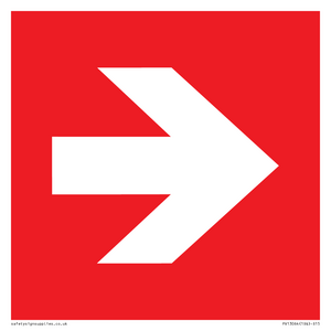 Right arrow (white on red background)